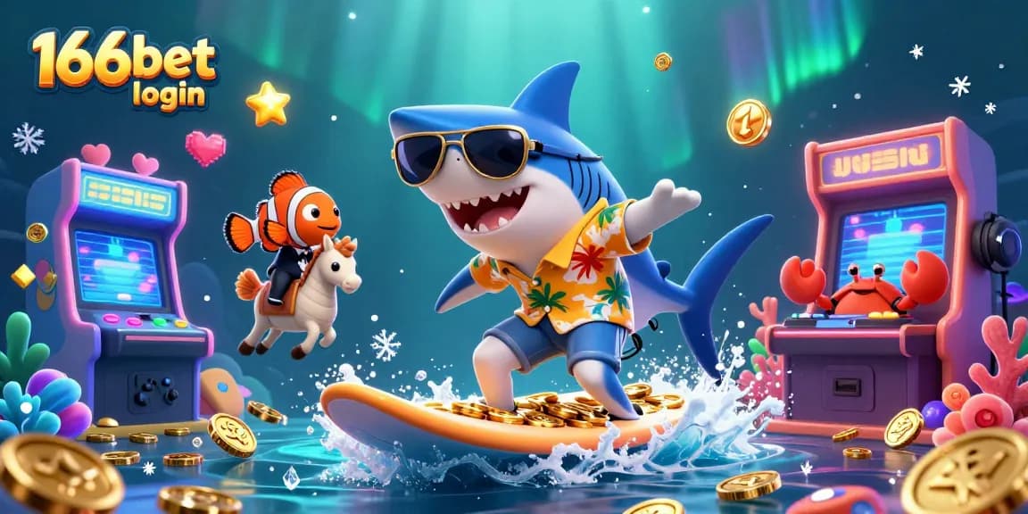 Join the excitement at 166bet login where players surf on gold coins and enjoy a vibrant gaming scene.