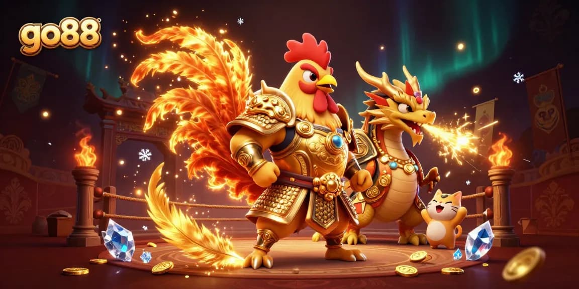 Experience thrilling gameplay at go88 with dynamic characters and vibrant casino elements in action.