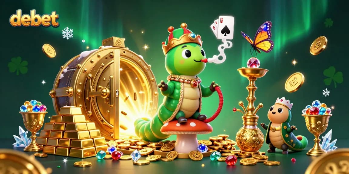 Engage with debet gameplay in vibrant 3D, showcasing an enchanting casino scene.