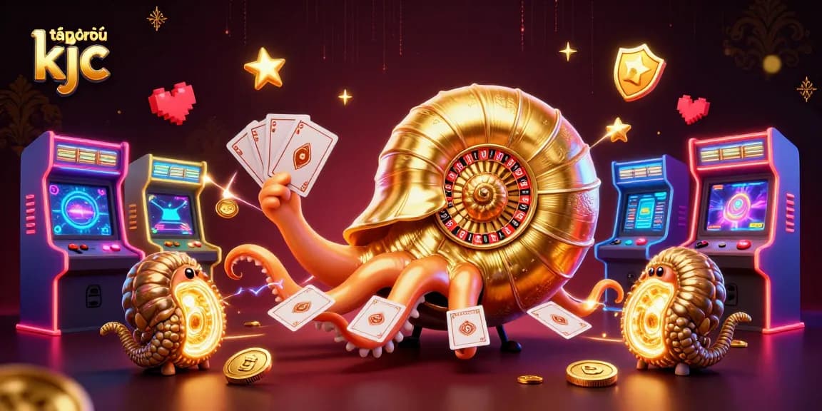 Engage in thrilling gameplay with tập đoàn kjc's vibrant 3D casino scene full of action and adventure.