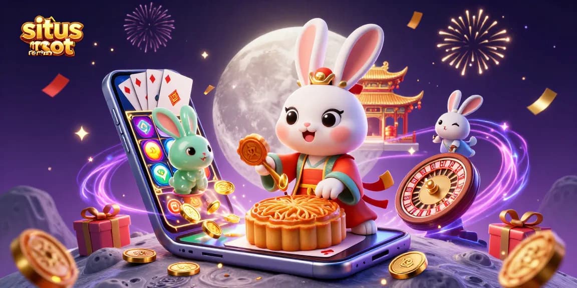 Engage in exciting gameplay at situs slot resmi, where a moon rabbit creates endless jackpots!