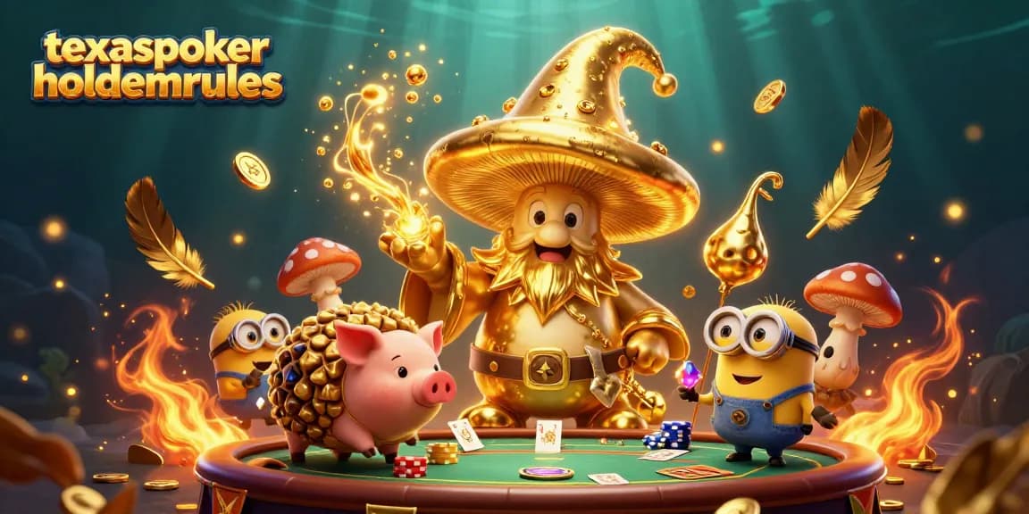 Master the art of Texas poker rules with texaspokerholdemrules in this vibrant casino-themed illustration.