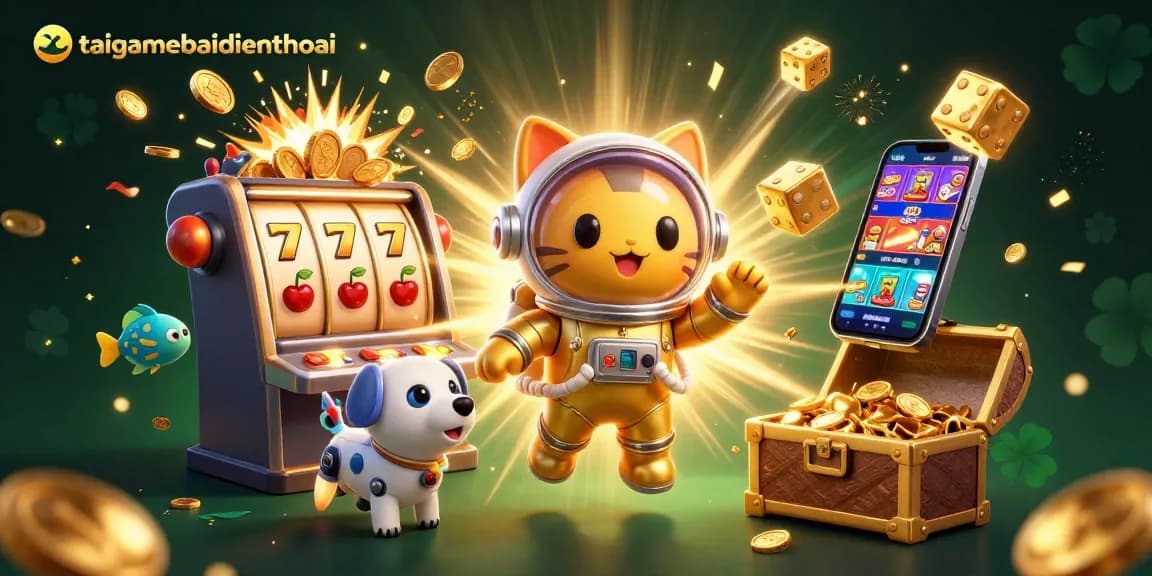 Experience winning excitement with taigamebaidienthoai through vibrant 3D casino illustrations filled with action!