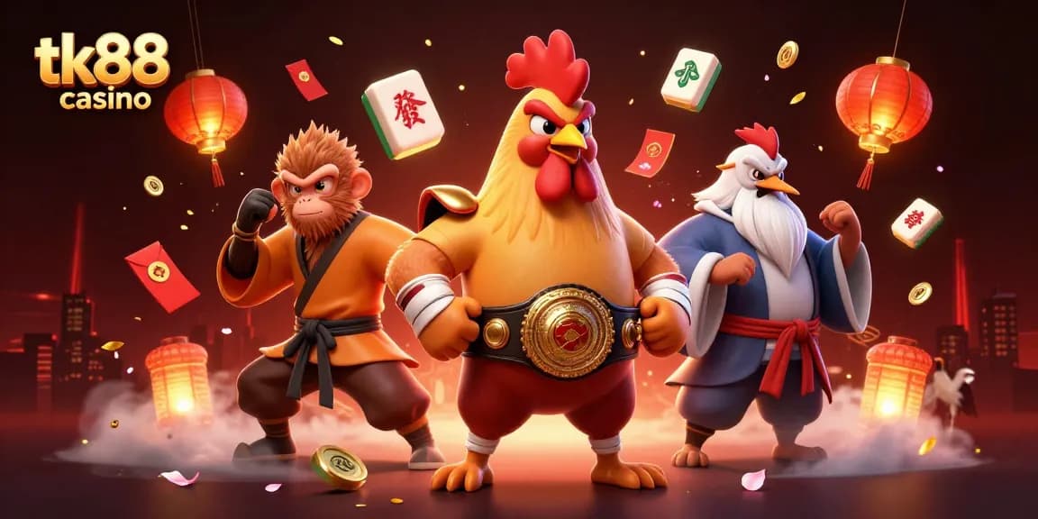 Experience thrilling gameplay at tk88 casino with vibrant characters and dynamic elements.