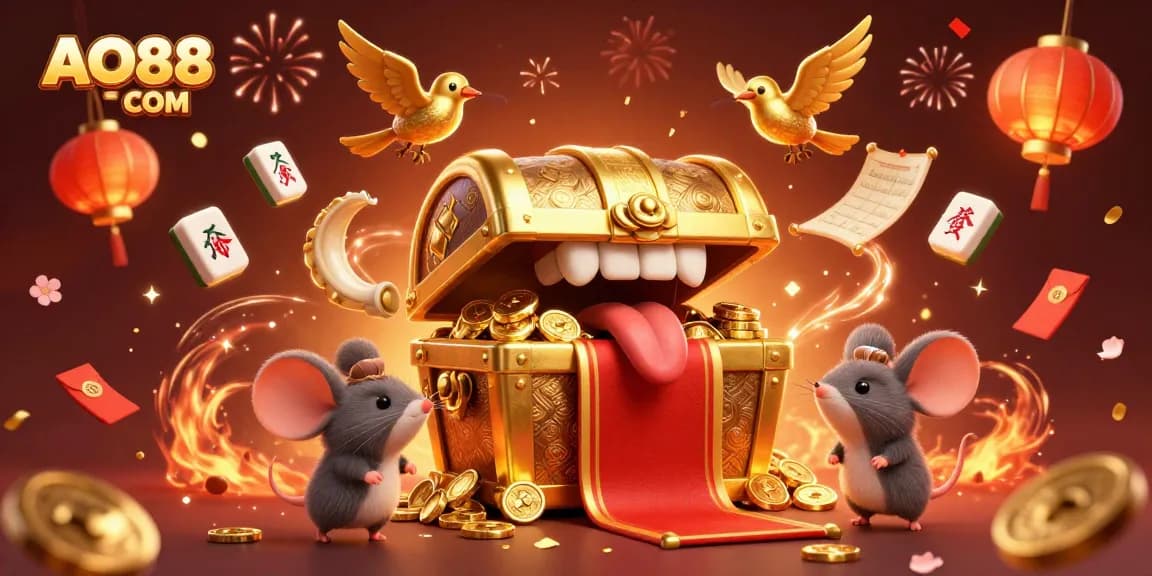 Engage with the dynamic adventure at AO88 COM, where golden treasures and lucky symbols await!