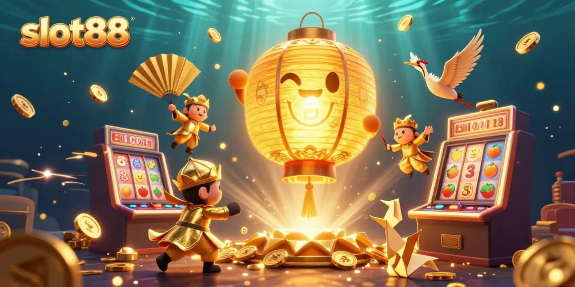 Experience the thrill of slot88 with vibrant 3D characters and exciting slot machines.