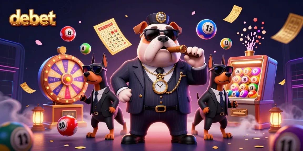 Engage with debet by winning colorful lotteries and enjoying dynamic gambling action in 3D.