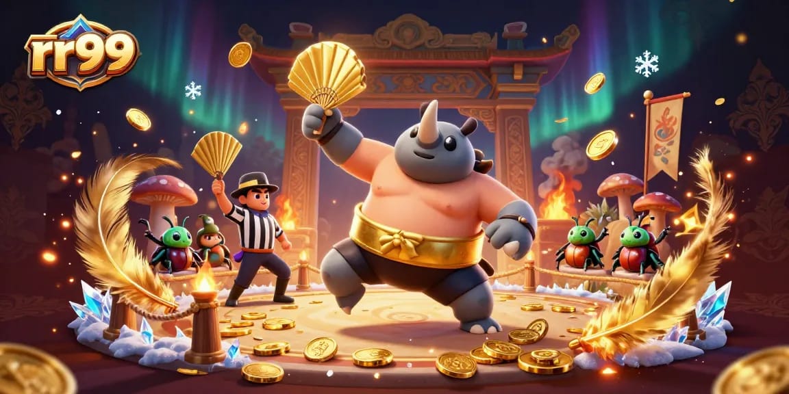 Experience thrilling gameplay at rr99 with colorful characters in a vibrant casino setting.