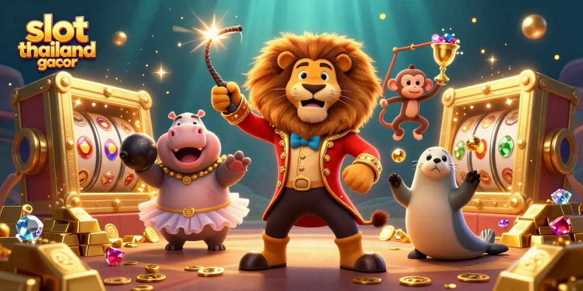Experience vibrant gameplay at slot thailand gacor with dynamic characters and treasures in a dazzling 3D scene.