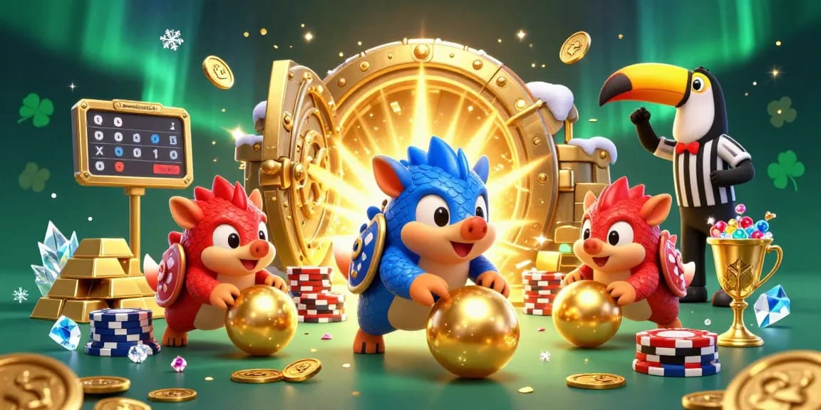 Enjoy the thrills of gamebaiionline with rival pangolins in an epic poker chips showdown.