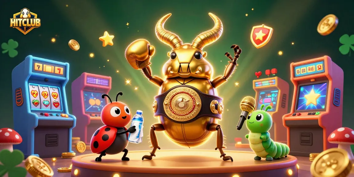 Engage in thrilling gameplay at HITCLUB with vibrant slots and jackpot displays.
