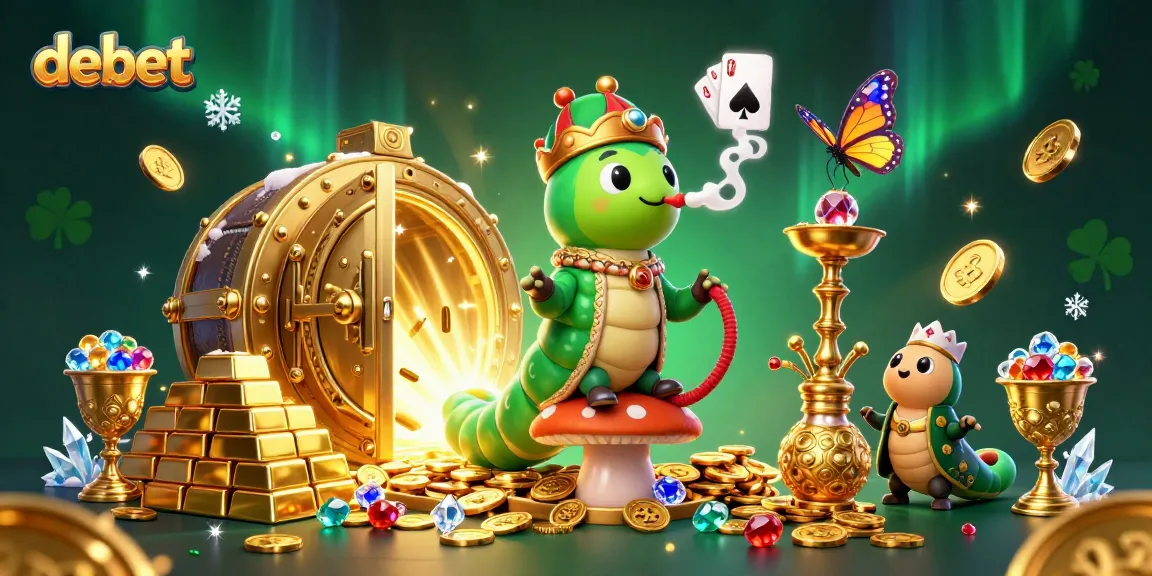 Engage with debet gameplay in vibrant 3D, showcasing an enchanting casino scene.