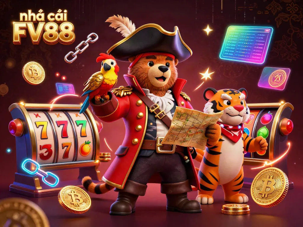 Engage in thrilling gameplay with nhà cái FV88, featuring exciting slots and vibrant characters.