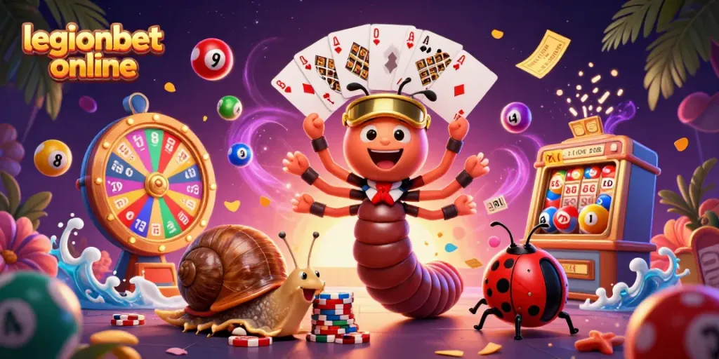 Experience the thrill of legionbet online with dynamic gaming elements and colorful characters.