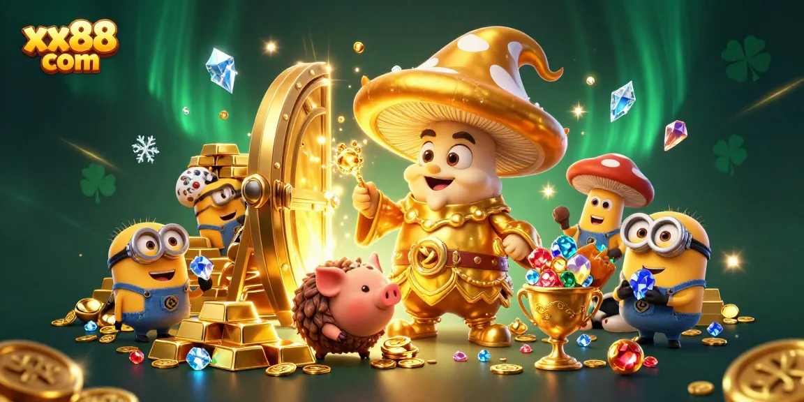 Experience the fun at xx88 com with golden treasures and magical characters bringing excitement to the game.