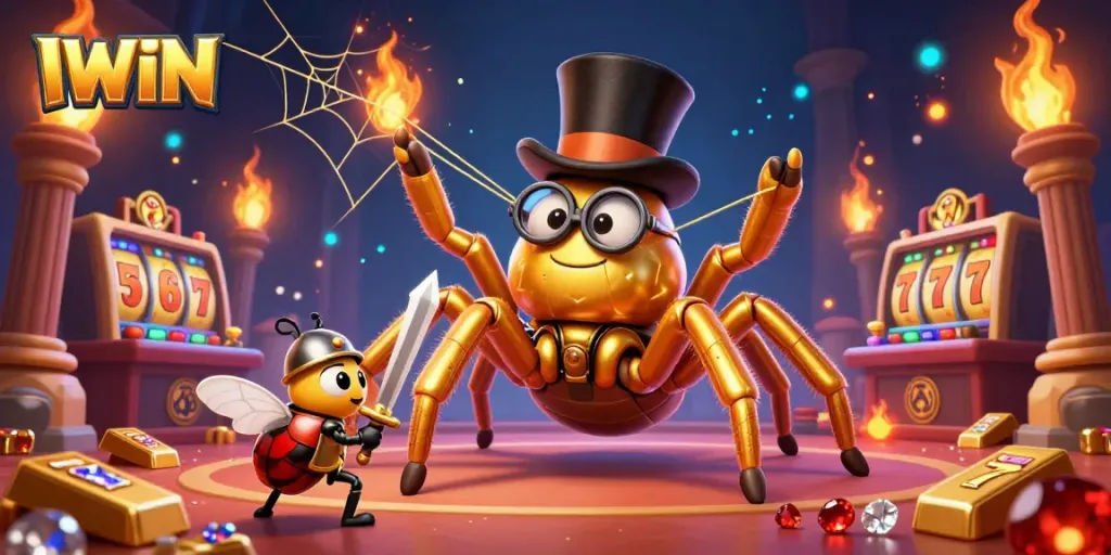 IWIN transforms your gaming experience in an exciting golden casino world filled with vibrant treasures.