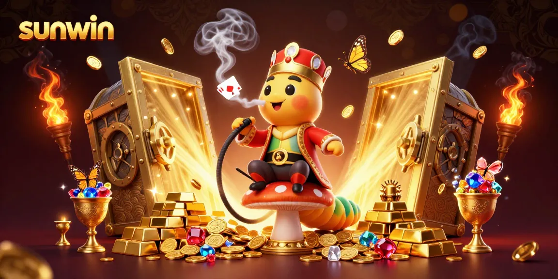 Experience thrilling gameplay at sunwin with unique poker-inspired visuals and a treasure-filled atmosphere.