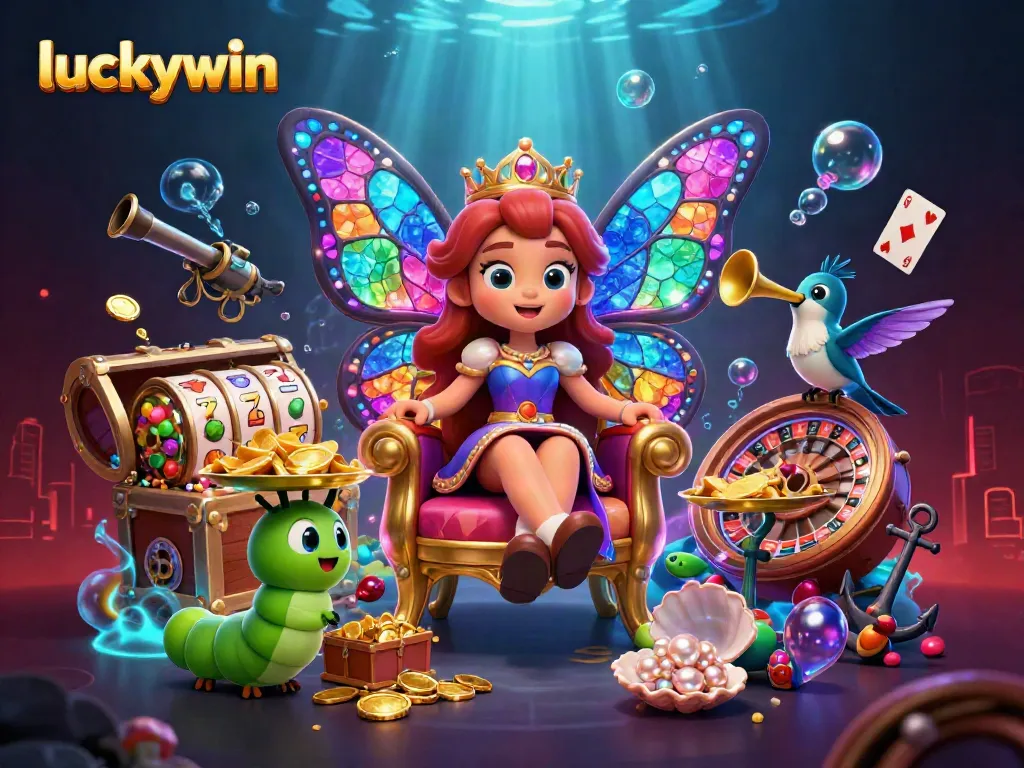 Engage with exciting luckywin-themed gambling adventures featuring vibrant game elements and characters.