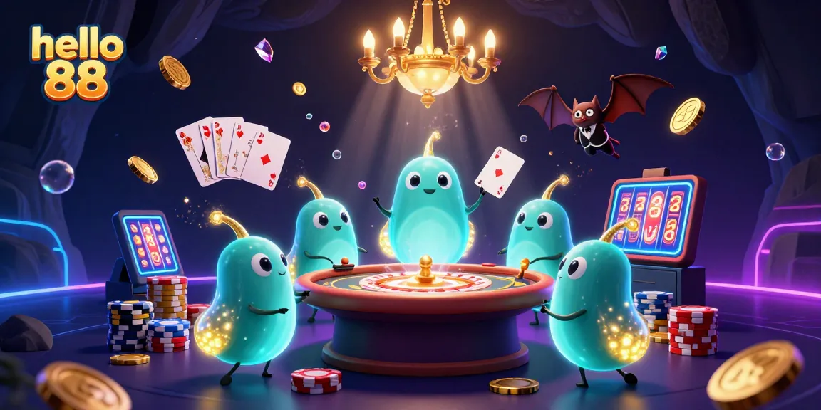 Illuminate your game at hello 88 with lively glowworms, vibrant stakes, and casino action.
