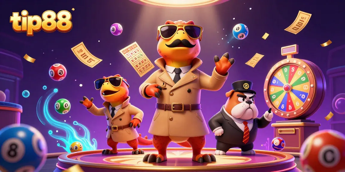 Experience the thrill with tip88's vibrant casino scene showcasing dynamic gaming elements.