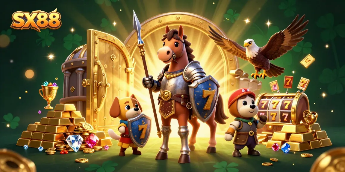 SX88 brings excitement with knights and treasures, enhancing the online casino adventure
