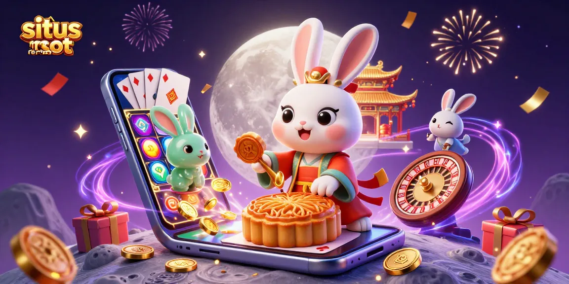 Engage in exciting gameplay at situs slot resmi, where a moon rabbit creates endless jackpots!