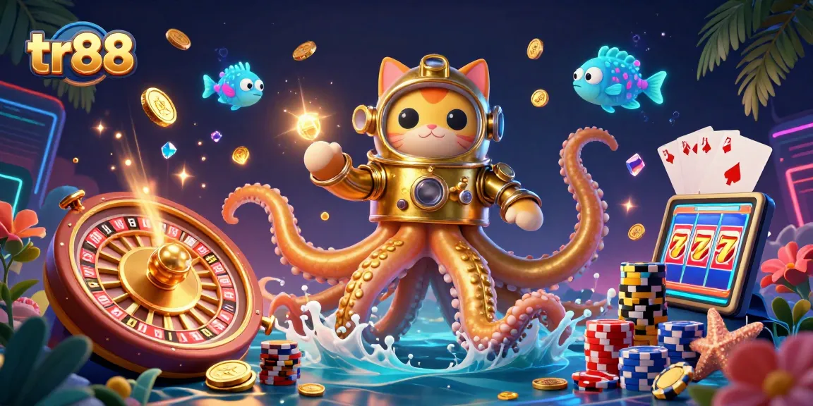Experience thrilling games at tr88 with vibrant casino elements and dazzling treasures!